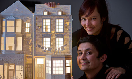 The 'Paper Architect' theatrical project by Davy and Kristin McGuire