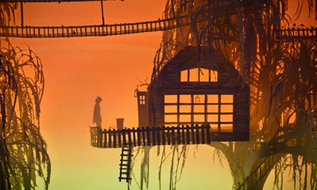 The 'Paper Architect' theatrical project by Davy and Kristin McGuire